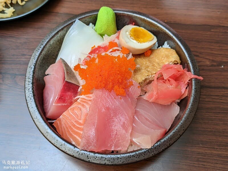 海森堡日式料理 綜合生魚片丼飯